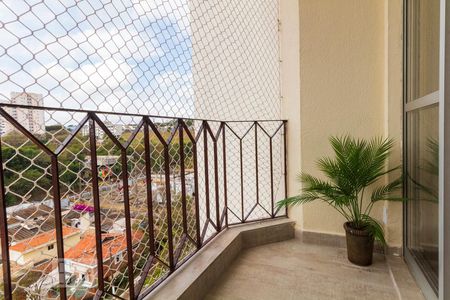 Varanda da Sala de apartamento para alugar com 3 quartos, 67m² em Jardim Oriental, São Paulo