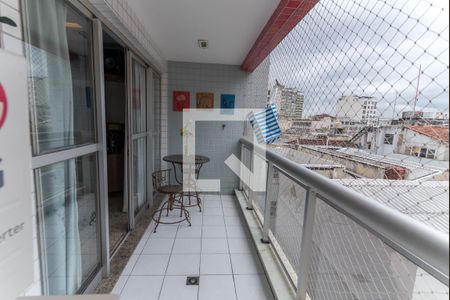 Varanda da Sala de apartamento à venda com 3 quartos, 122m² em Tijuca, Rio de Janeiro
