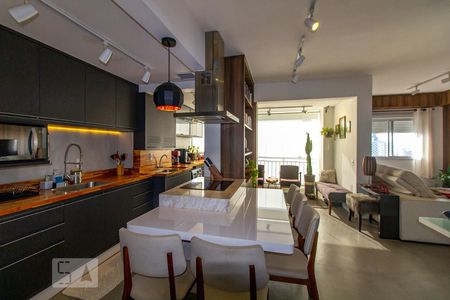 Cozinha de apartamento à venda com 1 quarto, 59m² em Brás, São Paulo