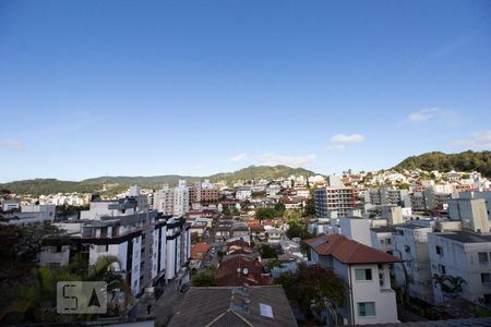 Vista da varanda de kitnet/studio para alugar com 1 quarto, 55m² em Carvoeira, Florianópolis