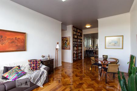 Sala de apartamento para alugar com 3 quartos, 100m² em Laranjeiras, Rio de Janeiro