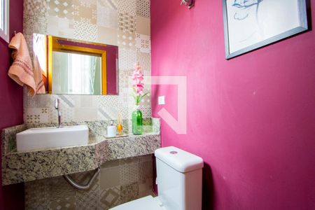 Lavabo de casa à venda com 5 quartos, 550m² em Vila Alzira, Santo André