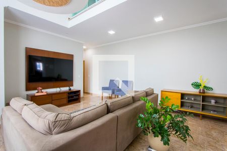 Sala de casa à venda com 5 quartos, 550m² em Vila Alzira, Santo André