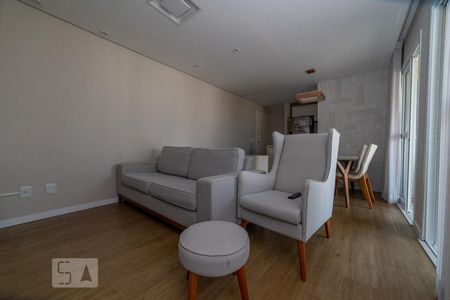 Sala de apartamento à venda com 3 quartos, 77m² em Jardim São Vicente, Campinas