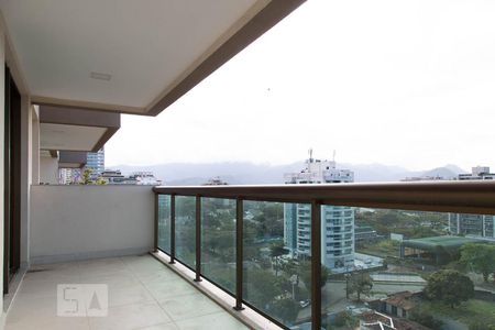 Varanda sala 1 de apartamento à venda com 3 quartos, 140m² em Recreio dos Bandeirantes, Rio de Janeiro