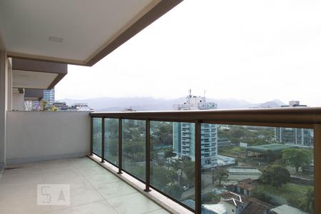 Varanda sala 1 de apartamento à venda com 3 quartos, 140m² em Recreio dos Bandeirantes, Rio de Janeiro