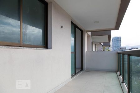 Varanda sala 1 de apartamento à venda com 3 quartos, 140m² em Recreio dos Bandeirantes, Rio de Janeiro