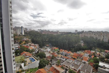 Vista da sala de apartamento à venda com 1 quarto, 30m² em Paraíso do Morumbi, São Paulo