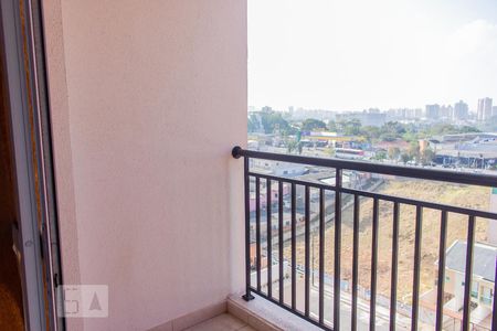 Varanda da Sala de apartamento para alugar com 3 quartos, 62m² em Jardim Jamaica, Santo André
