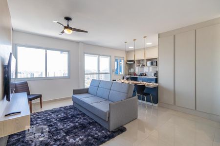 Sala de apartamento à venda com 1 quarto, 59m² em Alphaville Empresarial, Barueri