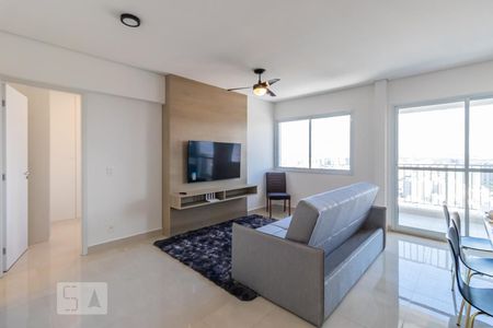 Sala de apartamento à venda com 1 quarto, 59m² em Alphaville Empresarial, Barueri