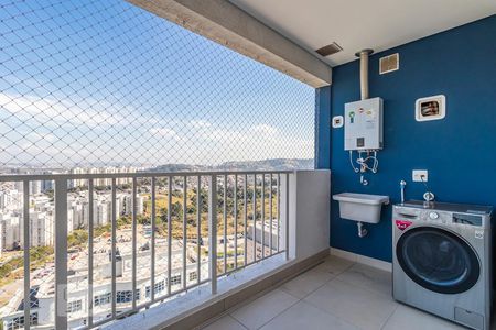 Varanda/Área de Serviço de apartamento à venda com 1 quarto, 59m² em Alphaville Empresarial, Barueri