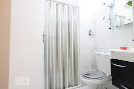 Banheiro Social de casa de condomínio à venda com 3 quartos, 82m² em Vila Antonieta, São Paulo