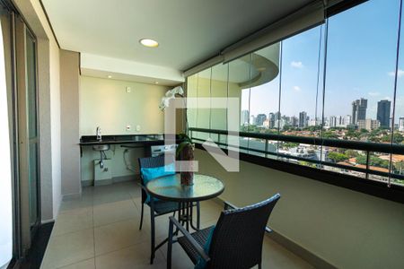 Varanda de apartamento para alugar com 2 quartos, 60m² em Brooklin, São Paulo