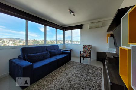 Sala de apartamento à venda com 1 quarto, 55m² em Jardim Botânico, Porto Alegre