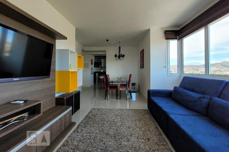 Sala de apartamento à venda com 1 quarto, 55m² em Jardim Botânico, Porto Alegre