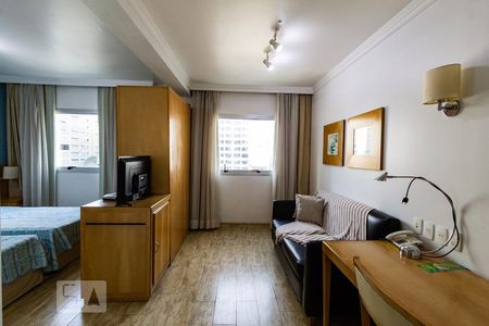 Studio - sala de apartamento à venda com 1 quarto, 30m² em Pinheiros, São Paulo