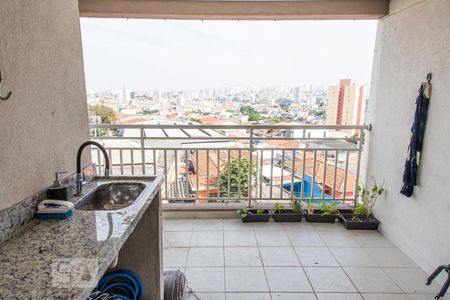 Varanda de apartamento à venda com 2 quartos, 72m² em Vila Isolina Mazzei, São Paulo