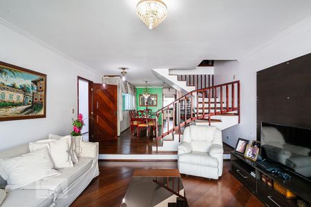 Sala de casa à venda com 3 quartos, 312m² em Vila Pinheirinho, Santo André