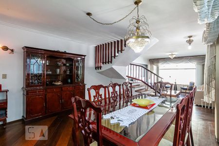 Sala de Jantar de casa à venda com 3 quartos, 312m² em Vila Pinheirinho, Santo André