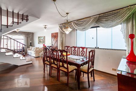 Sala de Jantar de casa à venda com 3 quartos, 312m² em Vila Pinheirinho, Santo André