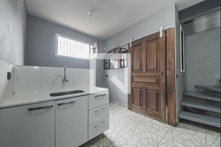 Sala - Cozinha Interada de casa para alugar com 1 quarto, 50m² em Vila do Encontro, São Paulo