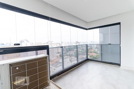 Varanda da sala de apartamento para alugar com 2 quartos, 56m² em Pinheiros, São Paulo