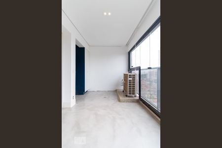 Varanda da sala de apartamento para alugar com 2 quartos, 56m² em Pinheiros, São Paulo