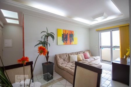 Sala de apartamento para alugar com 2 quartos, 58m² em Anhangabaú, Jundiaí