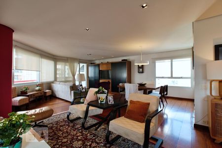 Sala de apartamento à venda com 4 quartos, 211m² em Vila Andrade, São Paulo