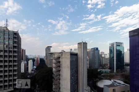 Vista de kitnet/studio para alugar com 1 quarto, 27m² em Itaim Bibi, São Paulo