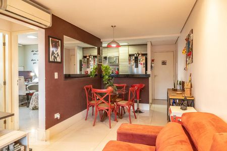 Sala de apartamento à venda com 2 quartos, 55m² em Vila Guilhermina, São Paulo