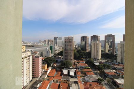 Vista da sala de apartamento à venda com 2 quartos, 57m² em Água Branca, São Paulo