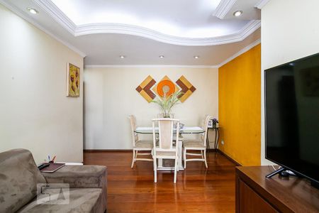 Sala de apartamento à venda com 3 quartos, 90m² em Vila Gilda, Santo André