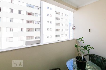 Varanda da Sala de apartamento à venda com 3 quartos, 90m² em Vila Gilda, Santo André