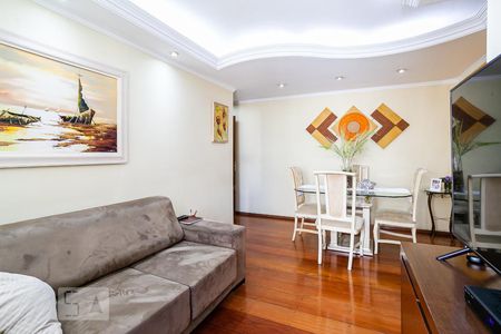 Sala de apartamento à venda com 3 quartos, 90m² em Vila Gilda, Santo André