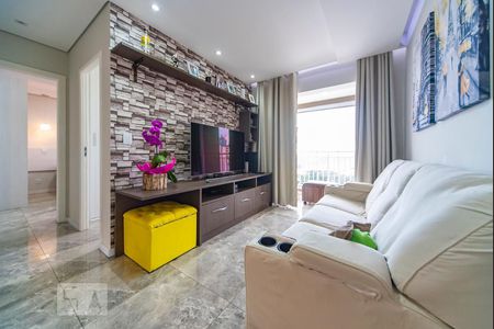 Sala de apartamento à venda com 2 quartos, 54m² em Casa Branca, Santo André