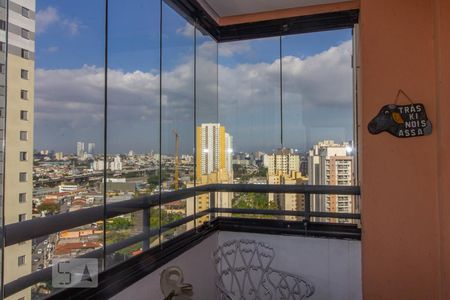 Varanda da Sala de apartamento à venda com 3 quartos, 92m² em Tatuapé, São Paulo