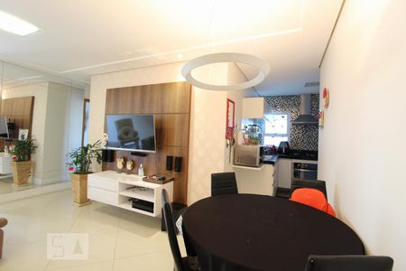 Sala de apartamento à venda com 3 quartos, 145m² em Vila Valparaíso, Santo André