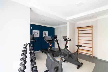 Apartamento à venda com 29m², 1 quarto e sem vaga Apartamento à venda com 29m², 1 quarto e sem vagaÁrea comum - Academia