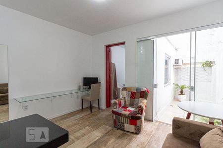 Sala de apartamento à venda com 1 quarto, 40m² em Cidade Baixa, Porto Alegre