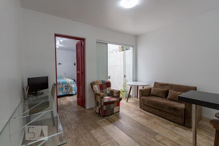 Sala de apartamento à venda com 1 quarto, 40m² em Cidade Baixa, Porto Alegre