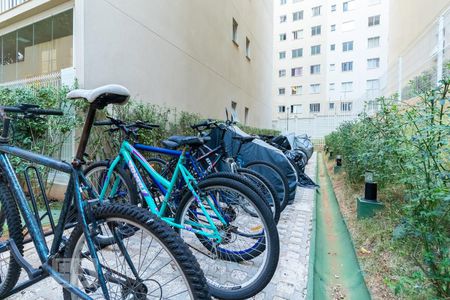 Área Comum - Bicicletário de apartamento à venda com 1 quarto, 31m² em Jardim Prudência, São Paulo