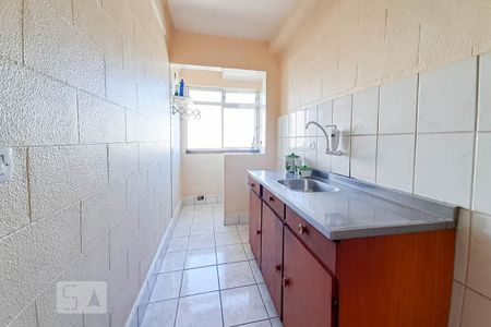 Cozinha de kitnet/studio à venda com 1 quarto, 42m² em Santana, Porto Alegre