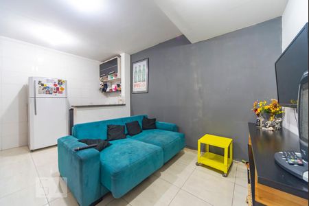 Sala de apartamento à venda com 2 quartos, 54m² em Vila Alice, Santo André