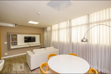 Sala de apartamento para alugar com 1 quarto, 63m² em Luxemburgo, Belo Horizonte