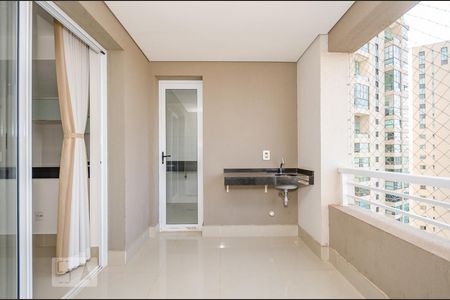 Varanda da Sala de apartamento para alugar com 2 quartos, 77m² em Vila da Serra, Nova Lima