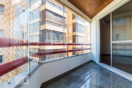 Varanda da Sala de apartamento para alugar com 3 quartos, 101m² em Vila Monte Alegre, São Paulo