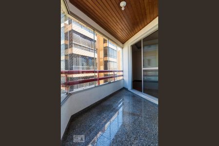 Varanda da Sala de apartamento para alugar com 3 quartos, 101m² em Vila Monte Alegre, São Paulo