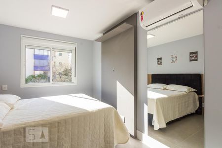 Quarto Suíte de apartamento para alugar com 1 quarto, 43m² em Petrópolis, Porto Alegre